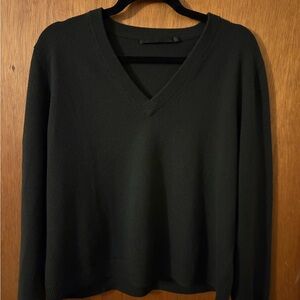 Jenni Kayne Hunter Green Knit Sweater